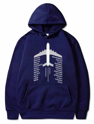 Pilot Alphabet Airplane PULLOVER THE AV8R